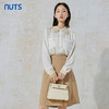 NUTS商场同款秋季时尚气质通勤百搭拼接设计长袖衬衫女231013022B 商品缩略图2