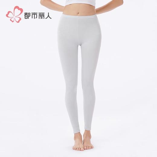 都市丽人女士保暖裤超薄5050打底裤单层打底裤薄九分女裤LLH4B7 商品图1