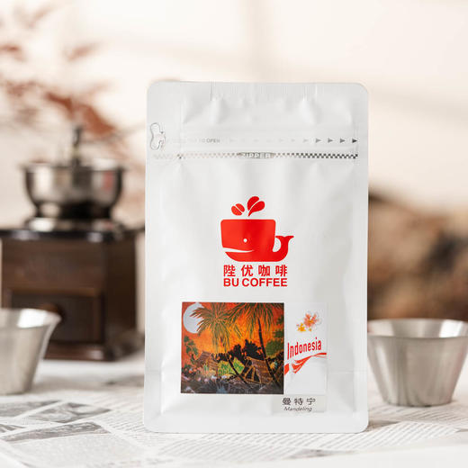 【茶馆咖啡】精品曼特宁咖啡丨严选阿拉比卡G1级咖啡豆，湿刨法处理，中度烘焙，酸度低，风味深邃鲜明、尾韵回甘甜度上扬。（满90元包邮） 商品图1