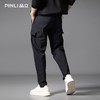PINLI品立2025秋季新款男士多口袋工装裤潮牌户外宽松休闲长裤子GD253117015 商品缩略图2
