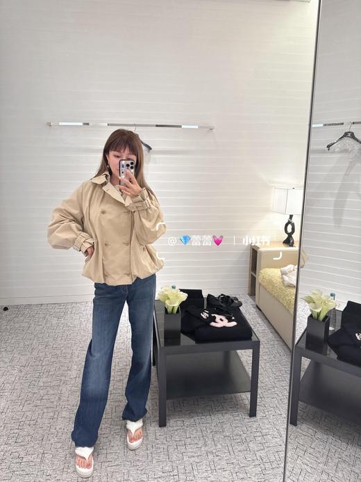 香奈儿 25B高級手工坊系列新款 印花金属装饰牛仔长裤（ZY*MM） 商品图3