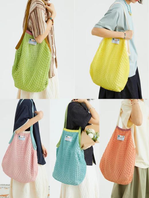 OADB/A32488A003/撞色编织网袋 商品图0