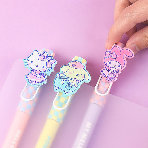 广博三丽鸥可擦蓝钢笔(1支钢笔+4支墨胆) 商品图5