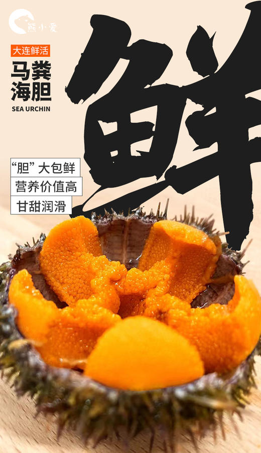 熊小爱鲜海胆肉（顺丰空运包邮） 商品图1