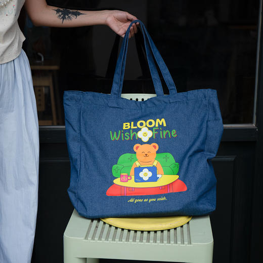 半房牛仔帆布包|实用大容量，好看又能装 商品图6