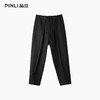 PINLI品立春季新款通勤暗纹捏褶休闲裤男士潮牌百搭简约长裤B253117034 商品缩略图4