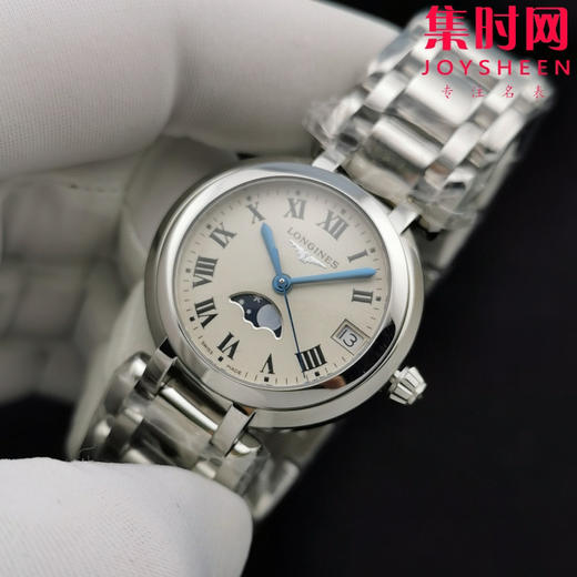 浪琴匠心之作【落落大方 腕间淑女】浪琴表 ETC心月月相系列 罗马面 女士腕表 优雅而至 典雅别致的外观 商品图2