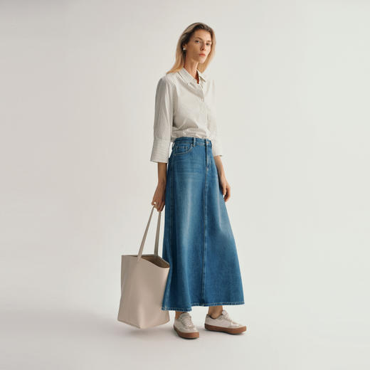 【商场同款】麦檬夏舒适有型全棉透气衬衫5F4120861 商品图1