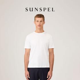 【海岛棉系列】SUNSPEL男士经典Sea Island棉圆领奢华短袖T恤春夏