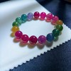 11.8mm单圈荧光彩虹碧玺手串 商品缩略图4