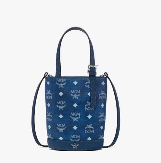 MCM 托特包 MINI女  MWTEATA011F001-F 牛仔蓝. 商品图0