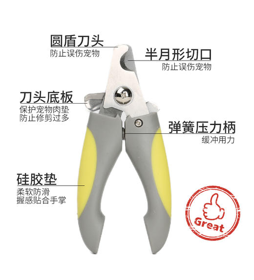 耐威克猫狗通用｜指甲剪+速干毛巾｜美容三件套 商品图2