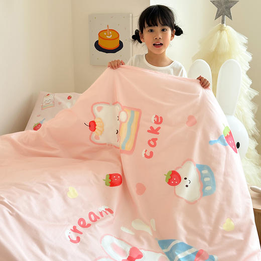 A类全棉40s数码印花卡通儿童幼儿园套件 商品图9