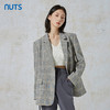 NUTS商场同款春秋季时尚简约通勤宽松复古西装外套女231048126B 商品缩略图0