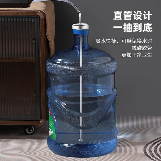 【纯钛上水管】纯钛上水管钛进水管沉底直通水桶抽水神器进水管沉头茶具配件装 商品图3