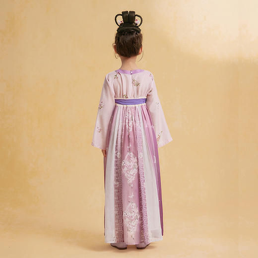 笛莎Deesha观山见女童连衣裙2025秋季女童连衣裙 商品图4