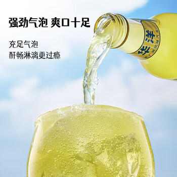 华洋1982汽水果味碳酸饮料358ml*12瓶玻璃瓶装低糖0脂网红饮品 /水饮冲调 /饮料 /碳酸饮料 商品图7