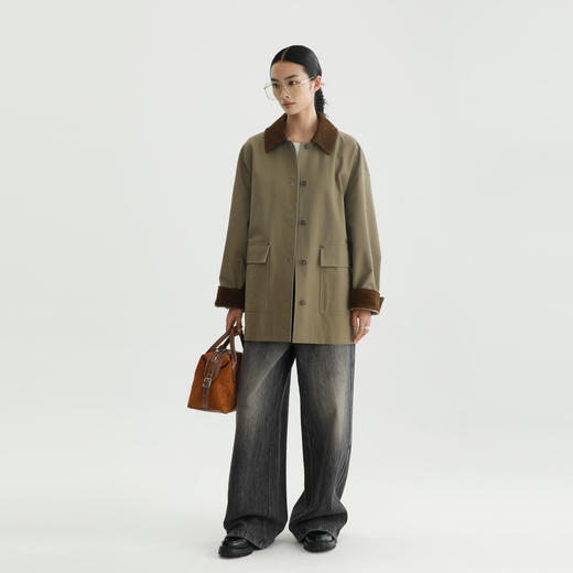 朵拉梵西风衣F28C1601 商品图3