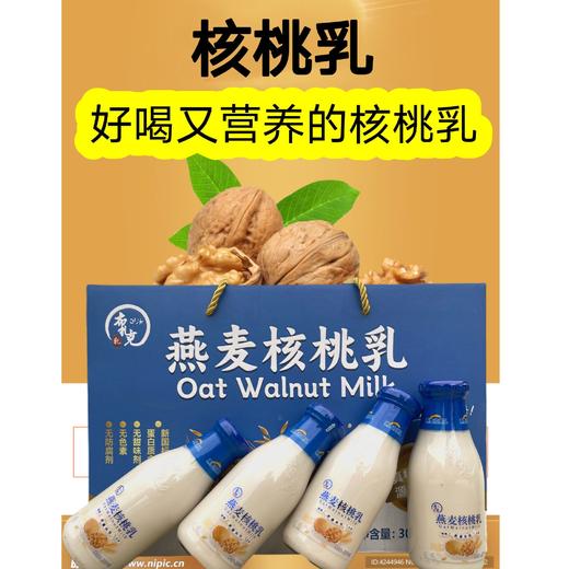 布扎克·新疆和田燕麦核桃乳  300毫升*5瓶  核桃香混合燕麦浓醇 营养丰富好吸收 商品图2