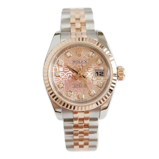 【95新】ROLEX 劳力士日志型系列179171天文台认证自动机械机芯26MM（女款）日期显示010825NJM09 商品图0