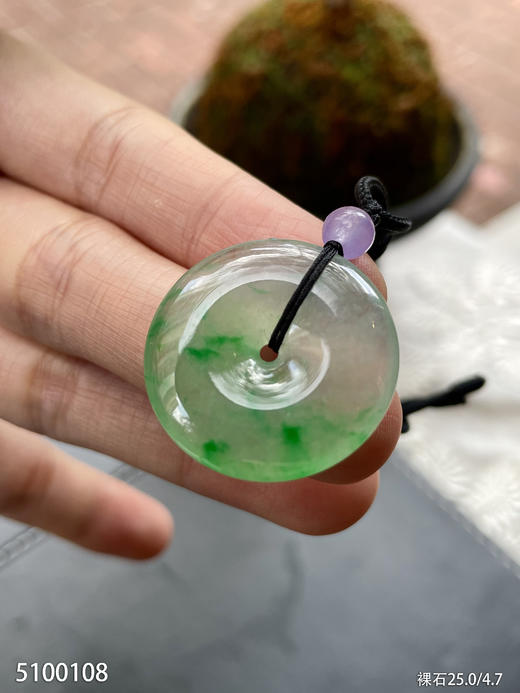 5100108，平安扣裸石。具体价格微信咨询 商品图2