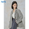 NUTS商场同款春秋季时尚简约通勤宽松复古西装外套女231048126B 商品缩略图1
