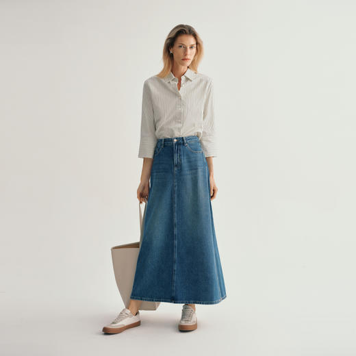 【商场同款】麦檬夏舒适有型全棉透气衬衫5F4120861 商品图4