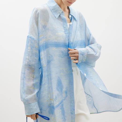 【商场同款】麦檬夏莱赛尔舒适顺滑衬衫5F5222711M 商品图2