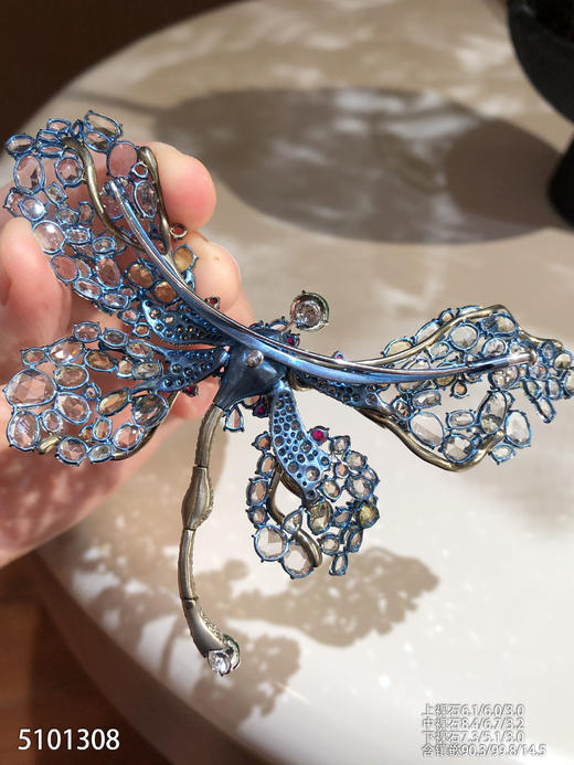 5101308，蜻蜓胸针。具体价格微信咨询 商品图7