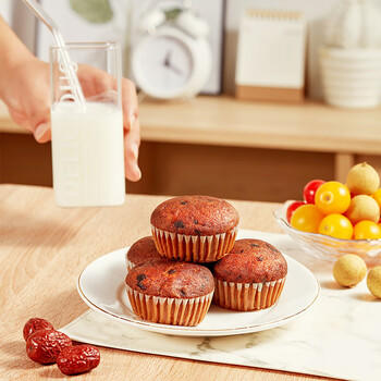 来伊份桂圆红枣蛋糕520g营养早餐面包整箱手撕吐司面包糕点点心休闲零食 /休闲食品 /西式糕点 /纯蛋糕 商品图5