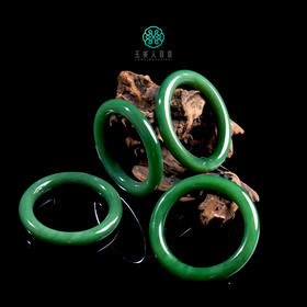 和田玉 粉青圆条手镯.收藏