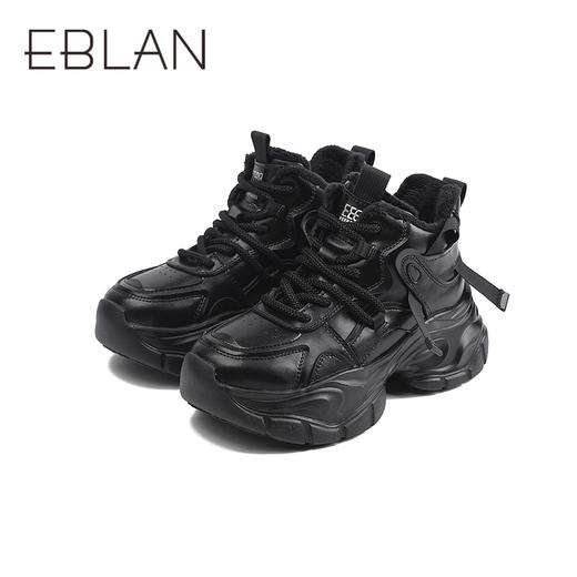 伊伴冬季机能风帅气老爹鞋舒适厚底B25681630 商品图4