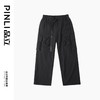 PINLI品立秋季新款潮牌户外束脚工装裤男多口袋直筒休闲长裤B252117020 商品缩略图3