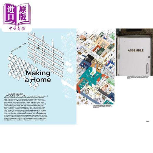 预售 【中商原版】Assemble Building Community And Collaboration 进口艺术 Assemble建筑团体：共建的力量 T&H 商品图3