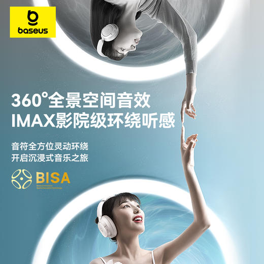 倍思 Bass BH1 头戴式蓝牙耳机 商品图2