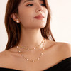 Manreya玛芮雅层韵珠帘满天星长款双层叠戴珍珠项链高级感 商品缩略图1