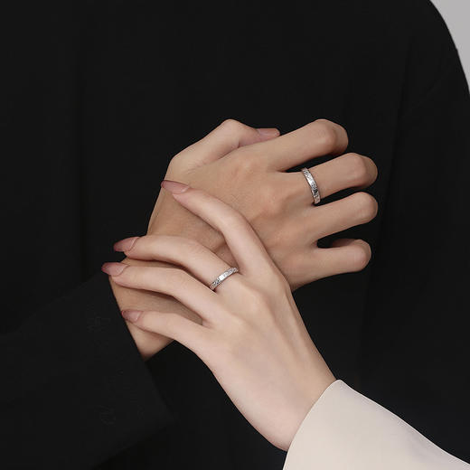 浪漫七夕💕【999纯银情侣戒指 】❗️高级氛围感拉满的戒指 指间的法式浪漫❗ 商品图13