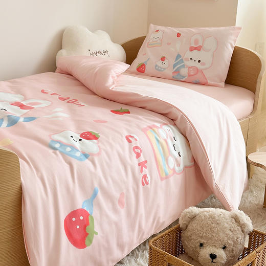 A类全棉40s数码印花卡通儿童幼儿园套件 商品图12