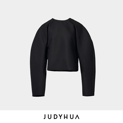 JUDYHUA 纯粹系列极简华夫格上衣 商品图3