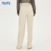 NUTS商场同款春秋季纯色高级感气质百搭直筒宽松长裤女331072108 商品缩略图4