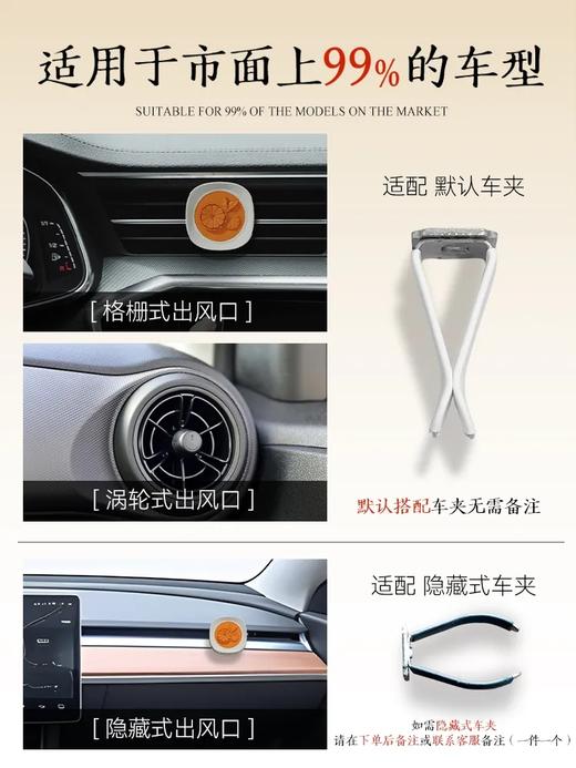 🔥【YUHUAN车载磁吸香薰】百元内同价位的调香天花板！‎祖玛珑大牌调香师特制 商品图3