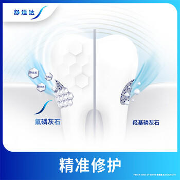 舒适达抗敏感美白配方牙膏100g亮白牙齿清新口气去渍抗敏新旧包装随机发 /个人护理 /口腔护理 /牙膏 商品图1
