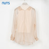NUTS商场同款秋季时尚气质休闲百搭宽松显瘦长袖衬衫女231013061B 商品缩略图3