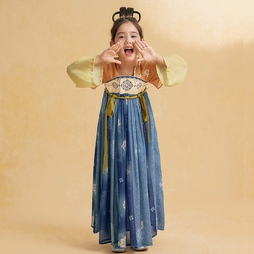 笛莎Deesha观山见女童连衣裙2025秋季女童连衣裙 商品图7