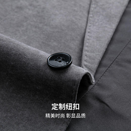 【轻奢时尚】圣得西男士平驳领商务西服2025年秋季新款轻便外套 商品图9