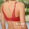 夏娃的诱惑内衣女揽秋河2025年新款上托大胸显小性感蕾丝薄款文胸 商品缩略图4