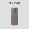 ROMI STUDIO 100%超细支水溶羊毛轻薄柔软针织半身裙 RWCRXT3760 商品缩略图0