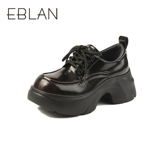 伊伴秋季系带牛津鞋运动感厚底牛津鞋B25473503 商品图0