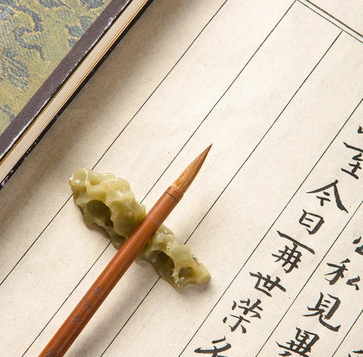 80年代李福寿制纯尾大楷老毛笔 商品图4