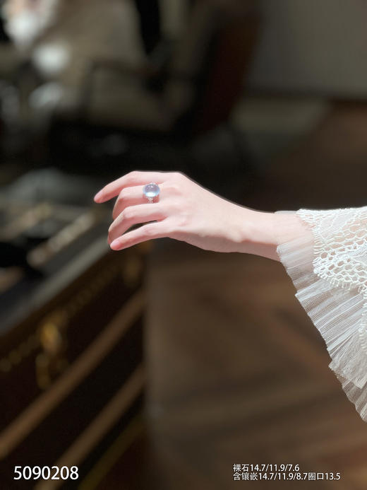 5090208，蛋面戒指。具体价格微信咨询 商品图4